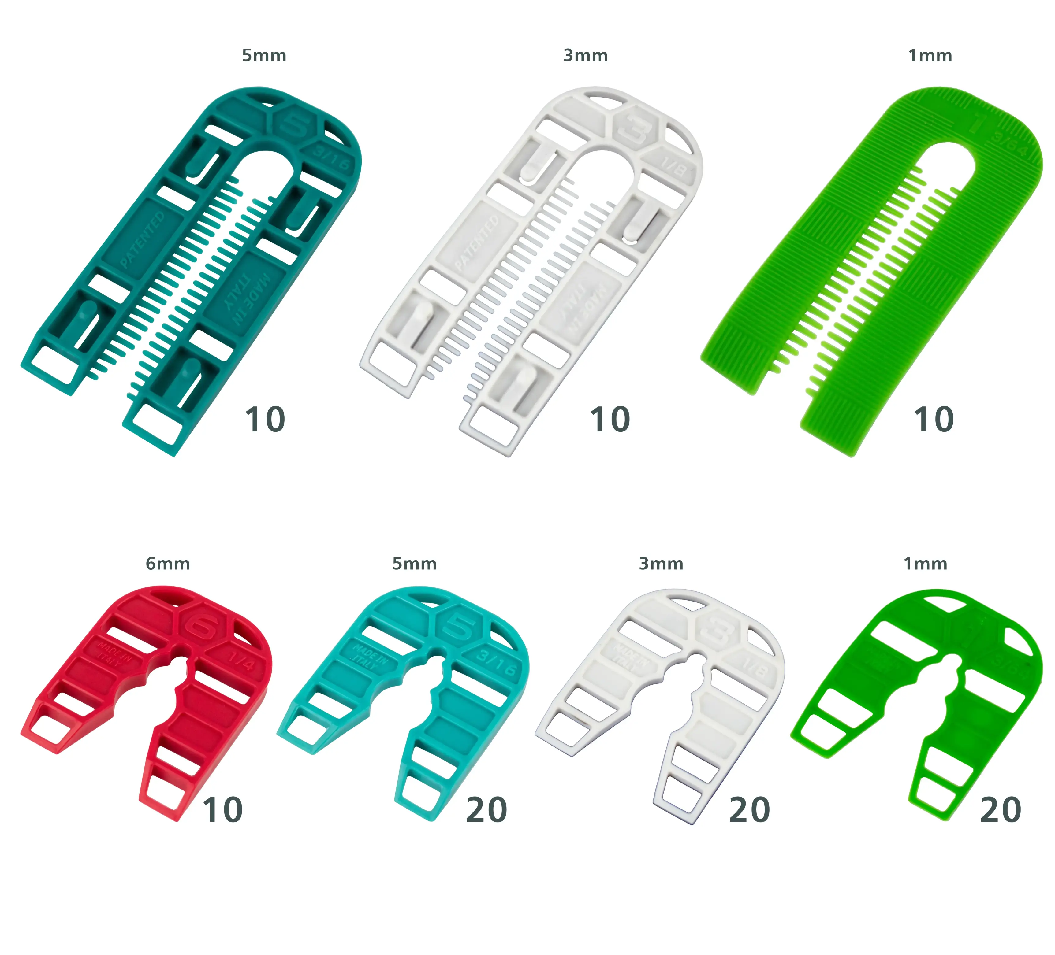 Stratarise ShimLevel Universal Flat Plastic Shims / Packers